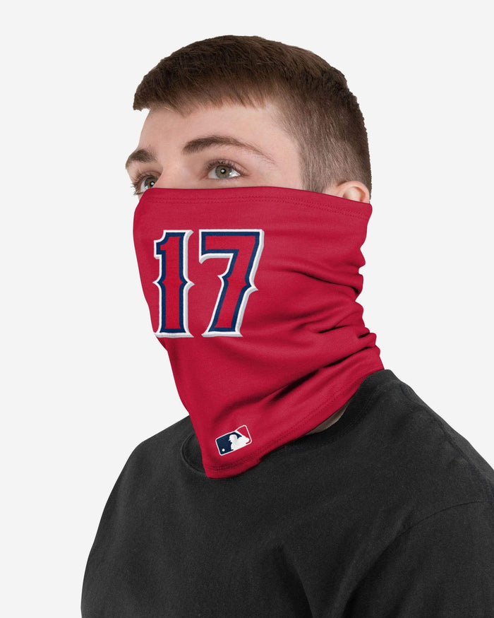 Shohei Ohtani Los Angeles Angels On-Field Red UV Gaiter Scarf FOCO - FOCO.com