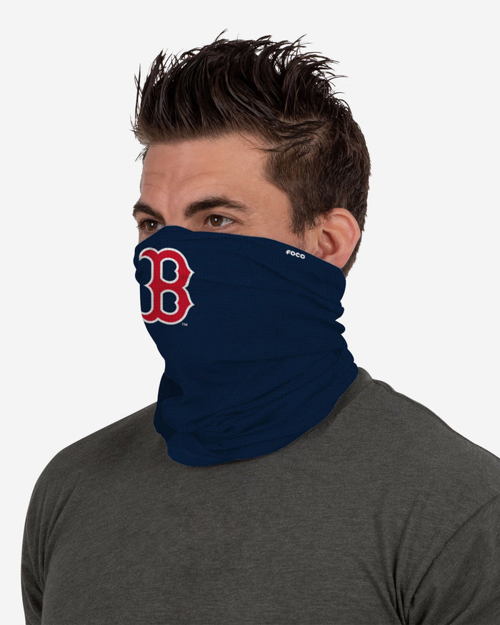 Boston Red Sox Big Logo Waffle Gaiter Scarf FOCO - FOCO.com