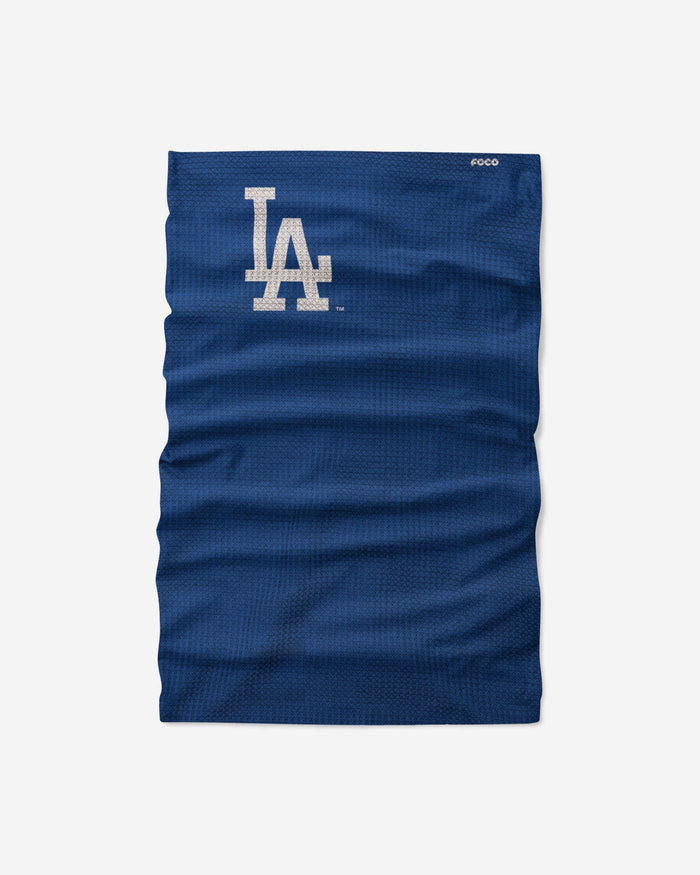 Los Angeles Dodgers Big Logo Waffle Gaiter Scarf FOCO - FOCO.com