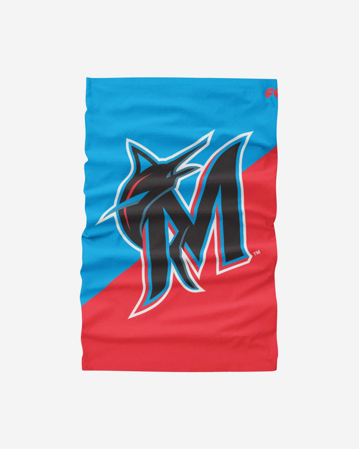 Miami Marlins Big Logo Gaiter Scarf FOCO - FOCO.com