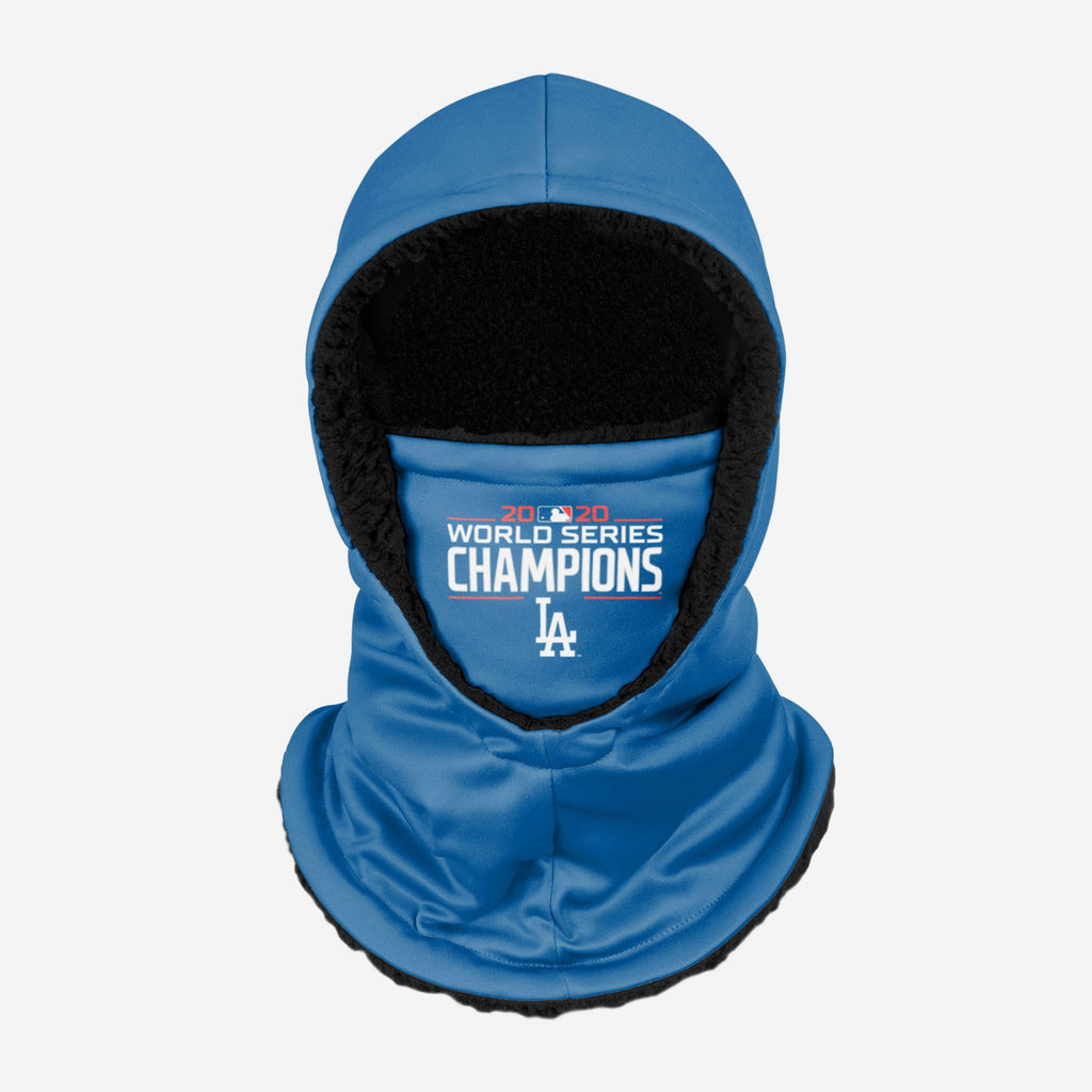 Los Angeles Dodgers 2020 World Series Champions Team Color Hooded Gaiter FOCO - FOCO.com