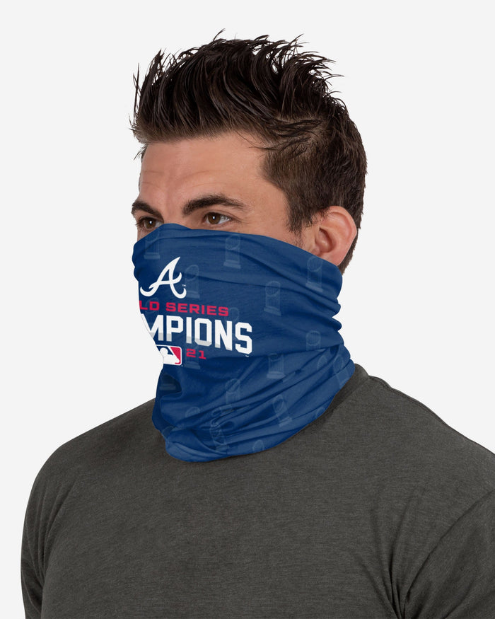 Atlanta Braves 2021 World Series Champions Gaiter Scarf FOCO - FOCO.com