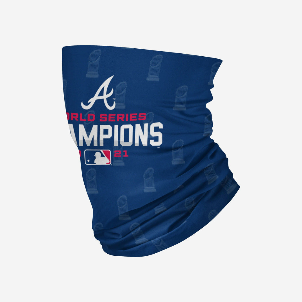 Atlanta Braves 2021 World Series Champions Gaiter Scarf FOCO - FOCO.com