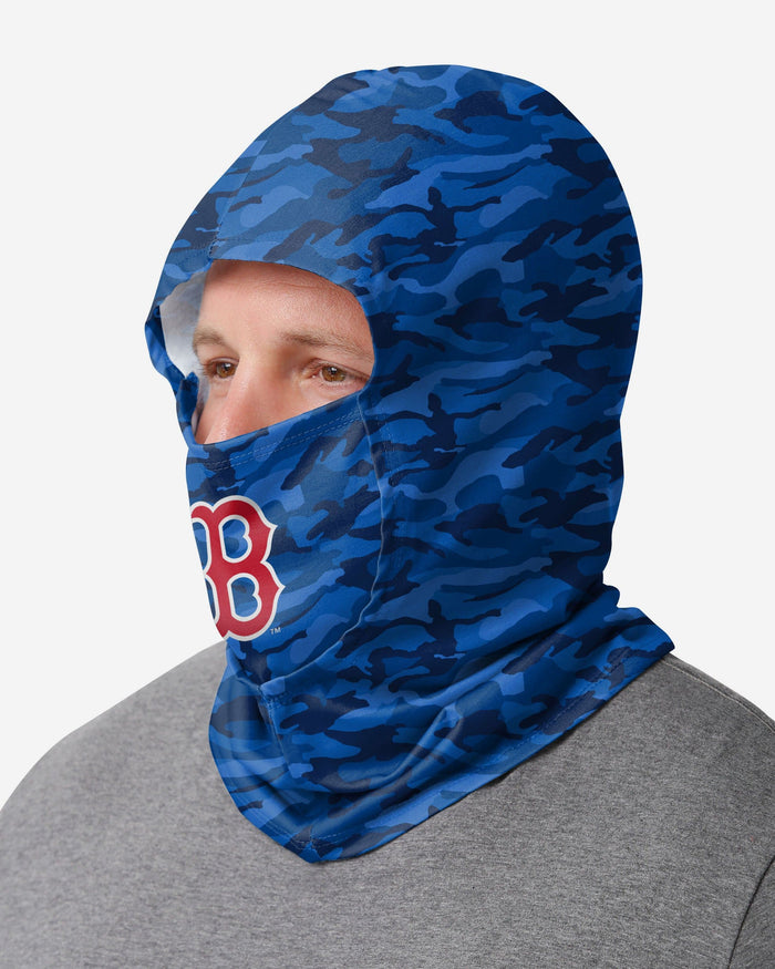 Boston Red Sox Camo Lightweight Hooded Gaiter FOCO - FOCO.com