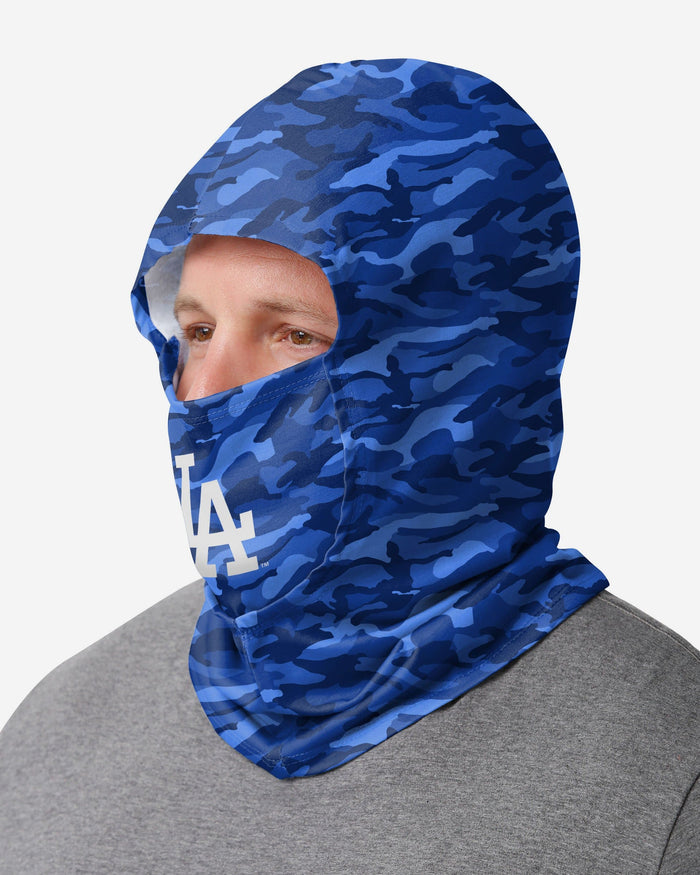 Los Angeles Dodgers Camo Lightweight Hooded Gaiter FOCO - FOCO.com