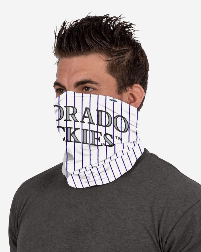 Colorado Rockies Gameday Ready Gaiter Scarf FOCO - FOCO.com