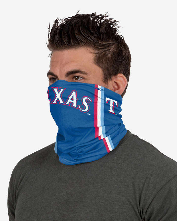 Texas Rangers Gameday Ready Gaiter Scarf FOCO - FOCO.com