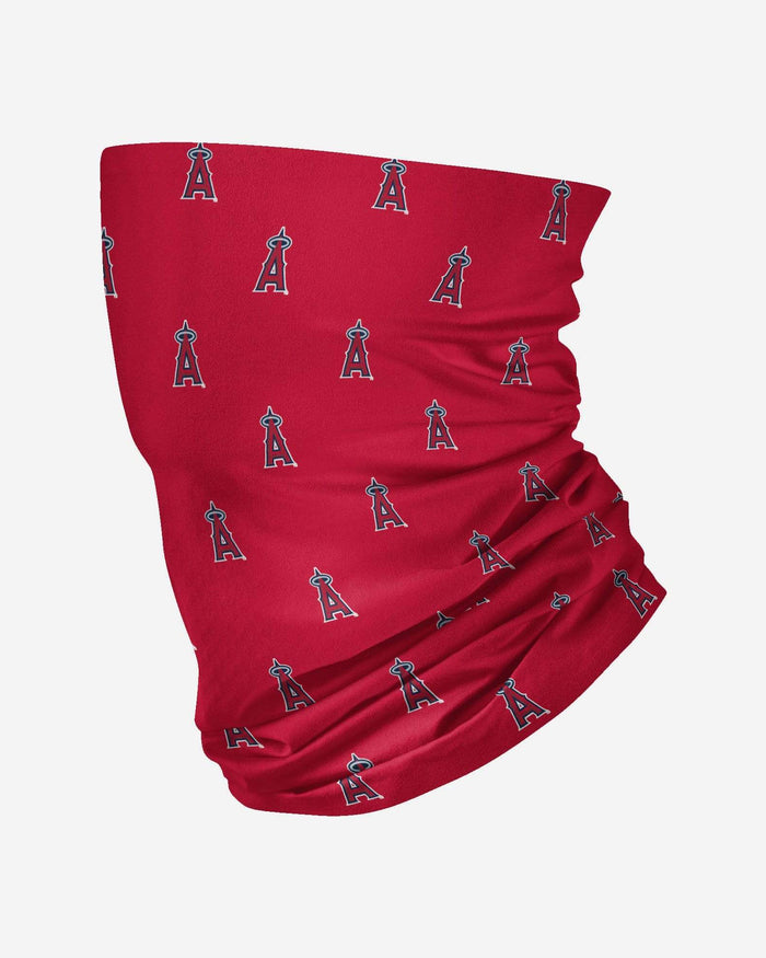 Los Angeles Angels Mini Print Logo Gaiter Scarf FOCO - FOCO.com