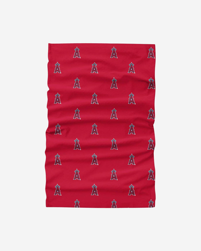 Los Angeles Angels Mini Print Logo Gaiter Scarf FOCO - FOCO.com