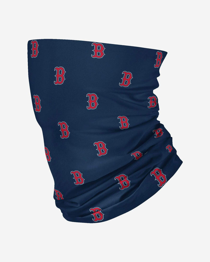 Boston Red Sox Mini Print Logo Gaiter Scarf FOCO - FOCO.com