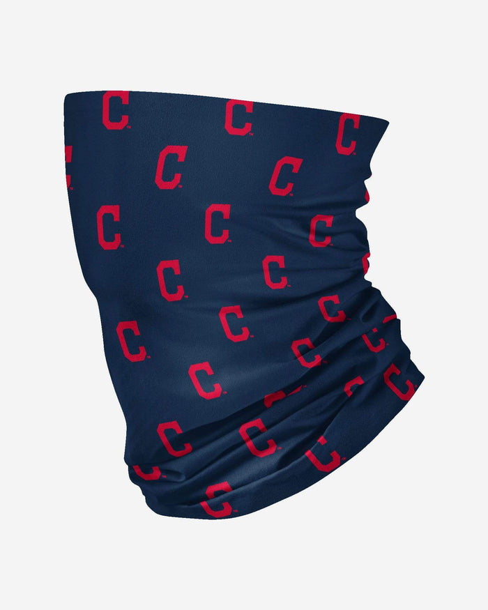 Cleveland Guardians Mini Print Logo Gaiter Scarf FOCO - FOCO.com