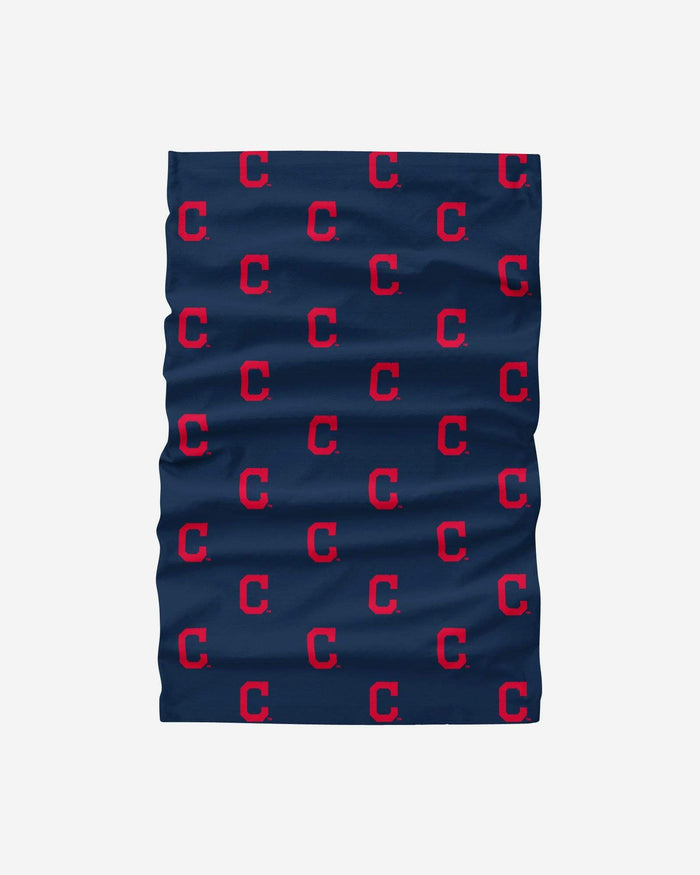 Cleveland Guardians Mini Print Logo Gaiter Scarf FOCO - FOCO.com