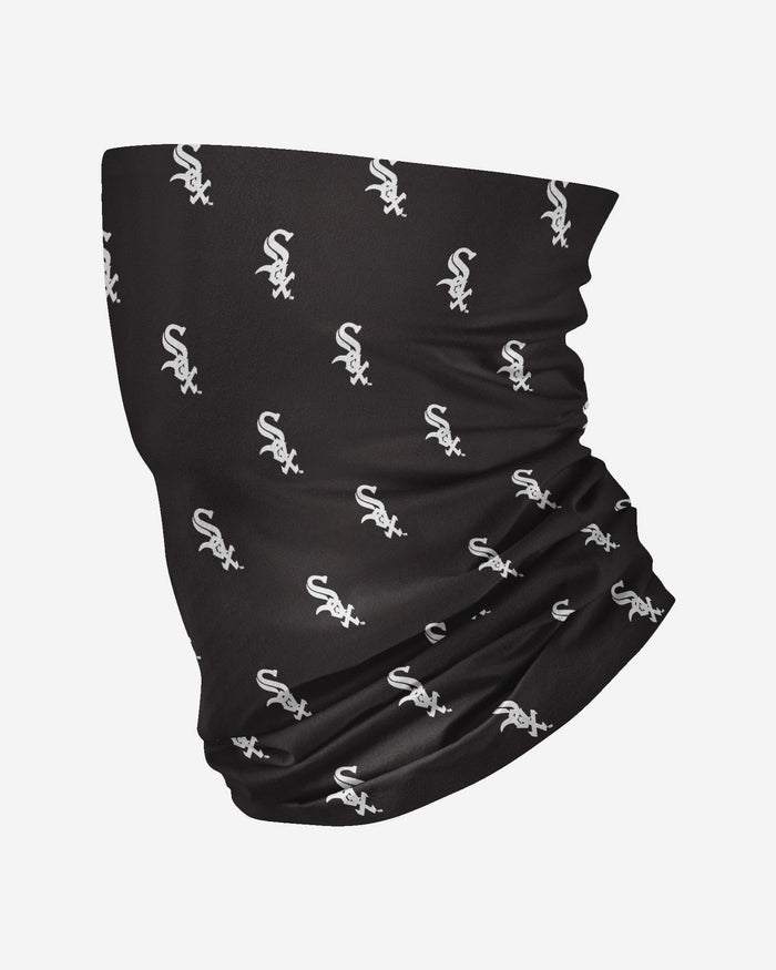 Chicago White Sox Mini Print Logo Gaiter Scarf FOCO - FOCO.com