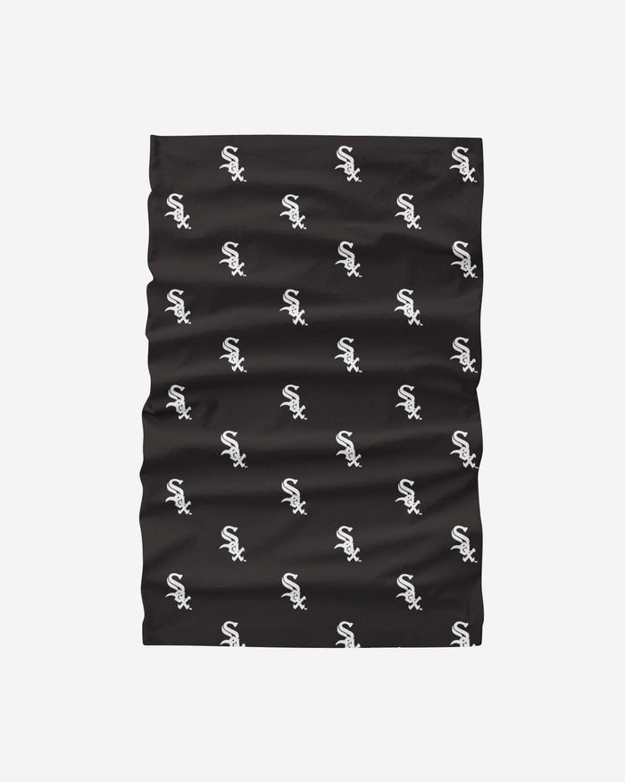 Chicago White Sox Mini Print Logo Gaiter Scarf FOCO - FOCO.com