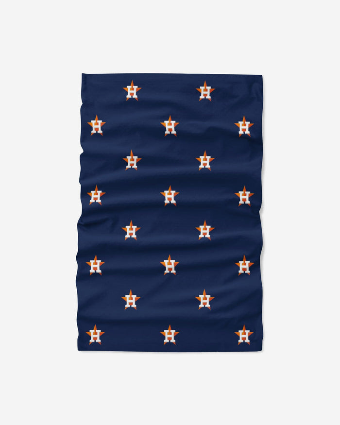 Houston Astros Mini Print Logo Gaiter Scarf FOCO - FOCO.com