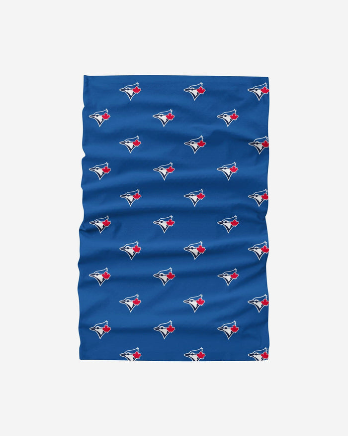 Toronto Blue Jays Mini Print Logo Gaiter Scarf FOCO - FOCO.com