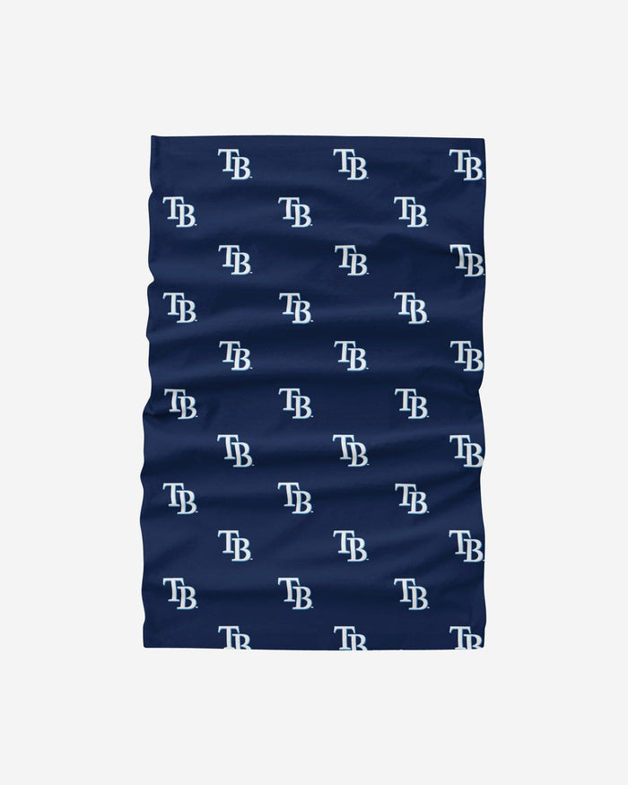 Tampa Bay Rays Mini Print Logo Gaiter Scarf FOCO - FOCO.com