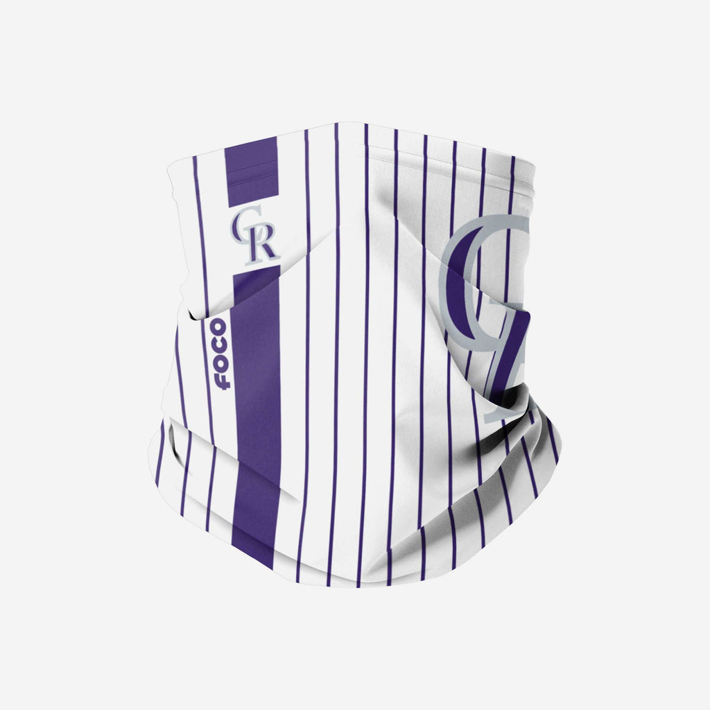 Colorado Rockies Big Logo Gameday Gaiter Scarf FOCO - FOCO.com