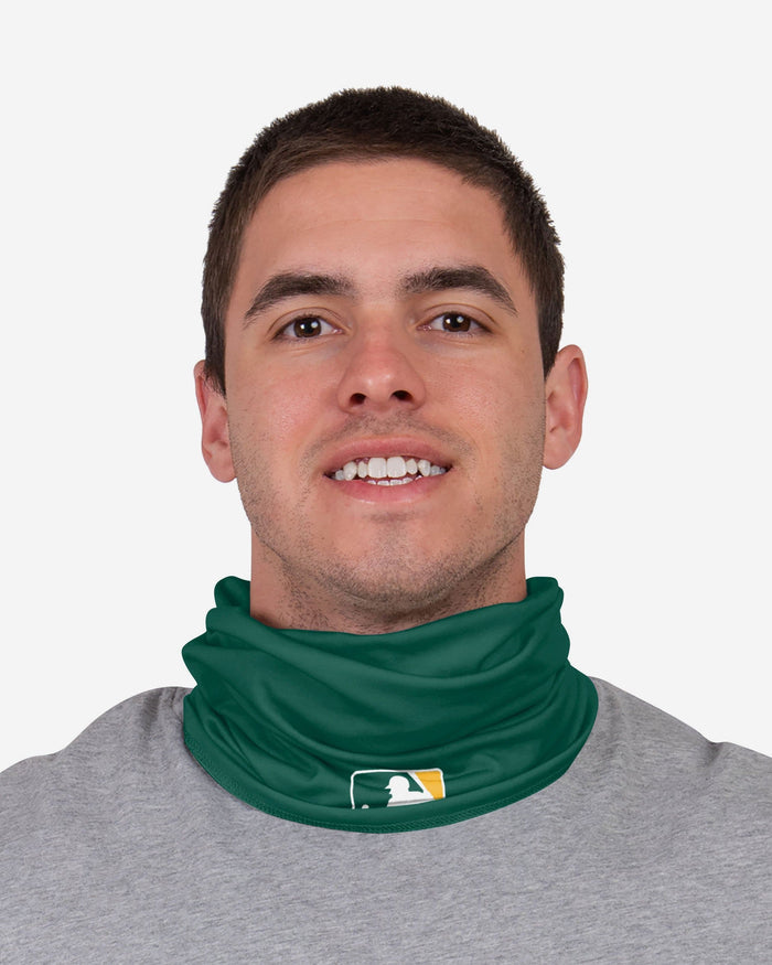 Oakland Athletics On-Field Gameday Gaiter Scarf FOCO - FOCO.com