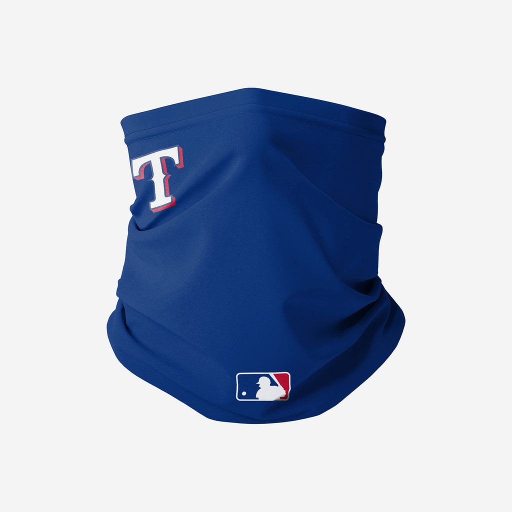 Texas Rangers On-Field Gameday Gaiter Scarf FOCO - FOCO.com