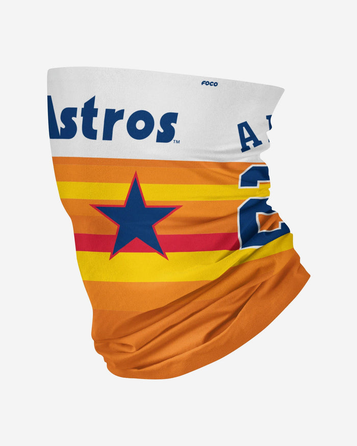 Jose Altuve Houston Astros Gaiter Scarf FOCO - FOCO.com