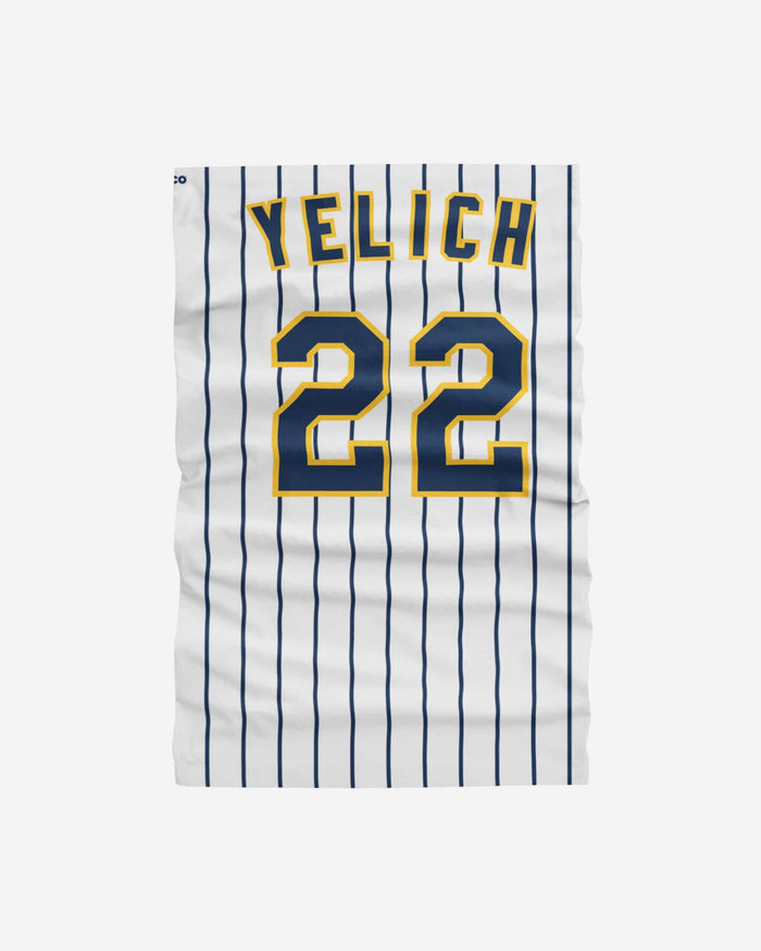 Christian Yelich Milwaukee Brewers Gaiter Scarf FOCO - FOCO.com