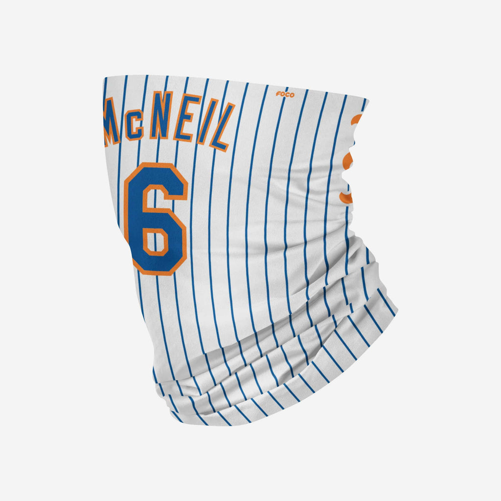 Jeff McNeil New York Mets Gaiter Scarf FOCO - FOCO.com