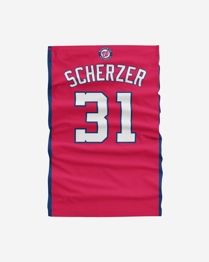 Max Scherzer Washington Nationals Gaiter Scarf FOCO - FOCO.com