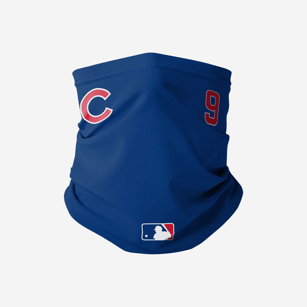 Javier Baez Chicago Cubs On-Field Gameday Gaiter Scarf FOCO - FOCO.com