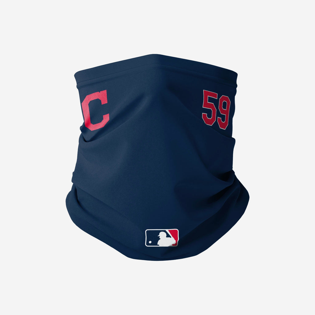 Cookie Carrasco Cleveland Guardians On-Field Gameday Gaiter Scarf FOCO - FOCO.com