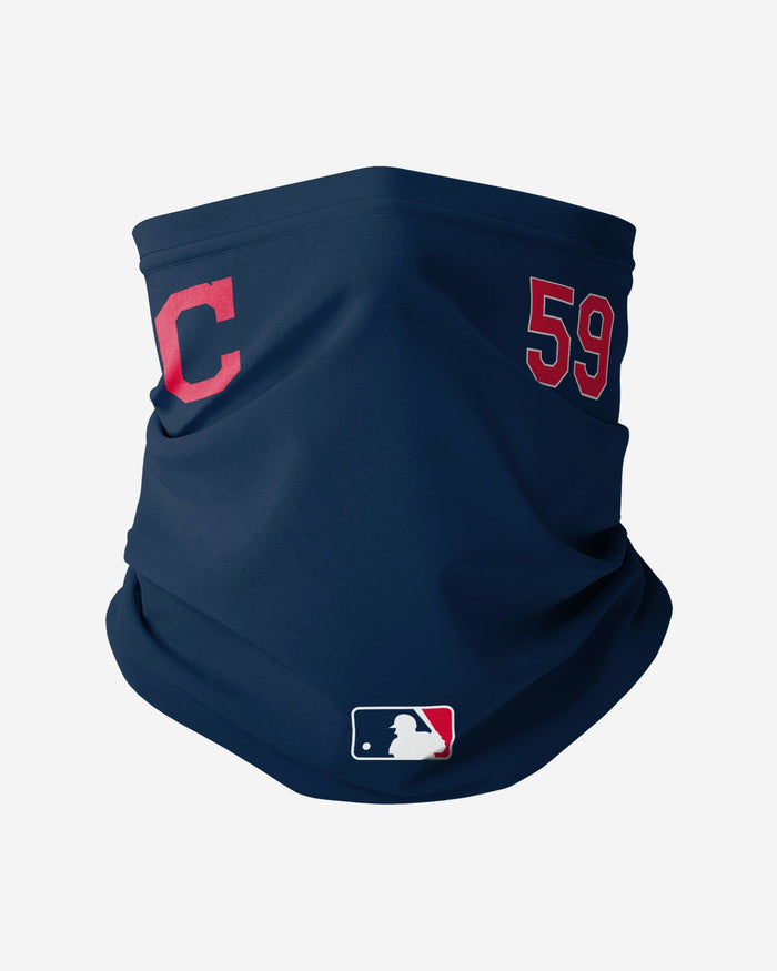 Cookie Carrasco Cleveland Guardians On-Field Gameday Gaiter Scarf FOCO - FOCO.com