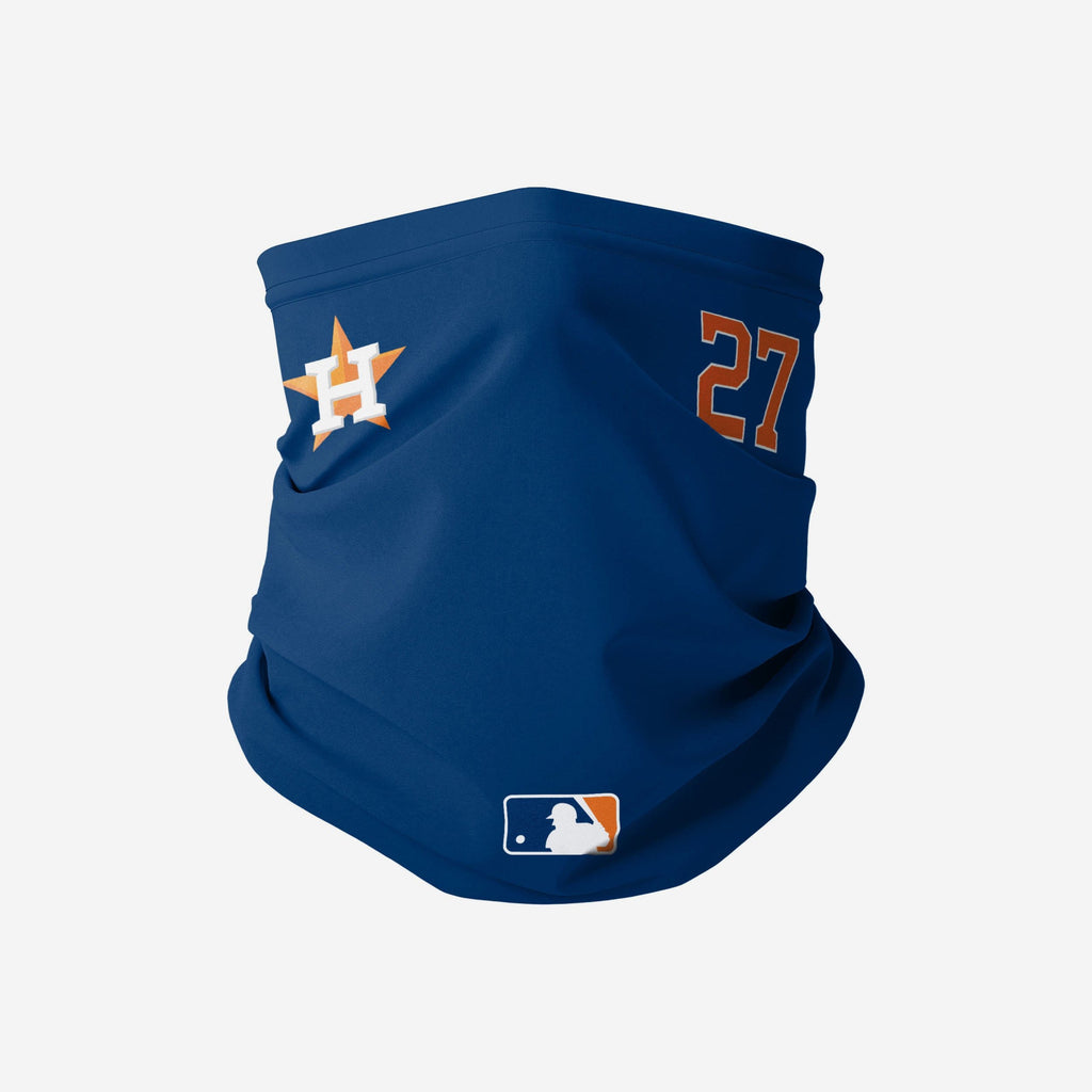 Jose Altuve Houston Astros On-Field Gameday Gaiter Scarf FOCO - FOCO.com