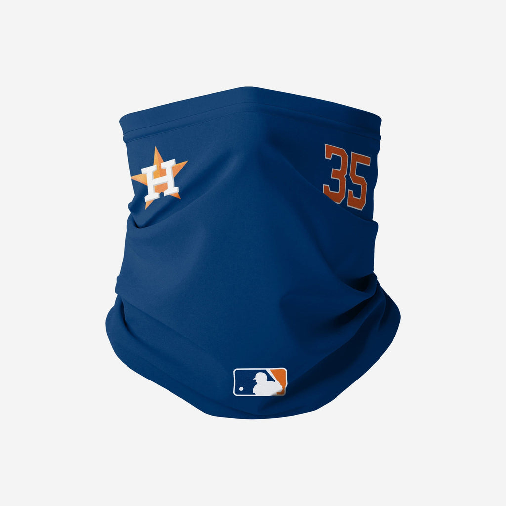 Justin Verlander Houston Astros On-Field Gameday Gaiter Scarf FOCO - FOCO.com