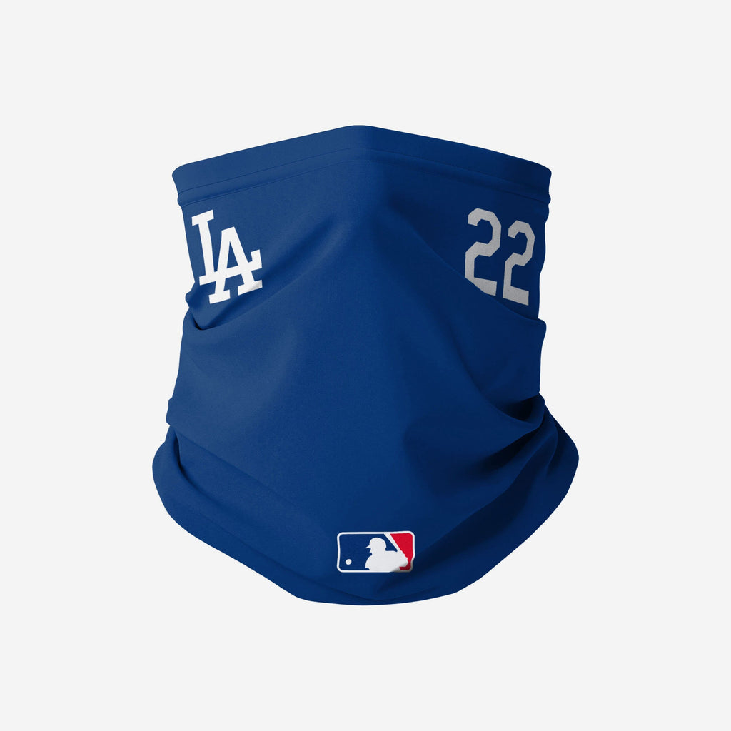 Clayon Kershaw Los Angeles Dodgers On-Field Gameday Gaiter Scarf FOCO - FOCO.com