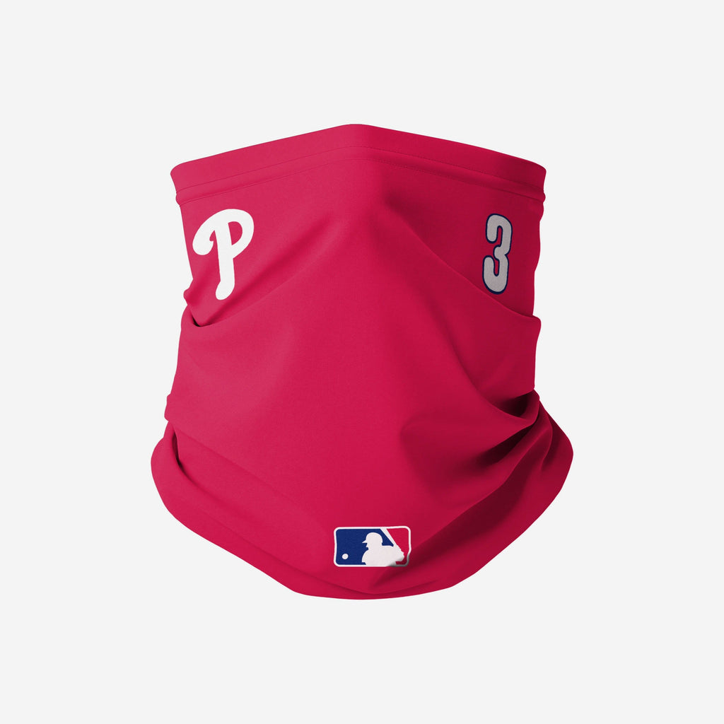 Bryce Harper Philadelphia Phillies On-Field Gameday Gaiter Scarf FOCO - FOCO.com