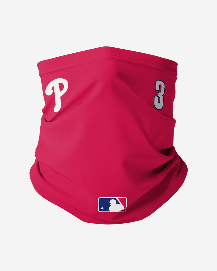 Bryce Harper Philadelphia Phillies On-Field Gameday Gaiter Scarf FOCO - FOCO.com