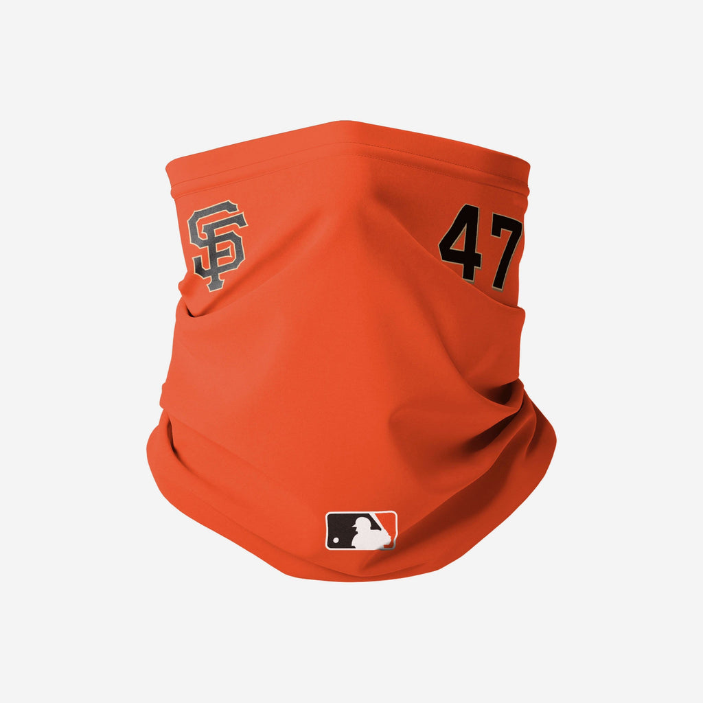 Johnny Cueto San Francisco Giants On-Field Gameday Gaiter Scarf FOCO - FOCO.com