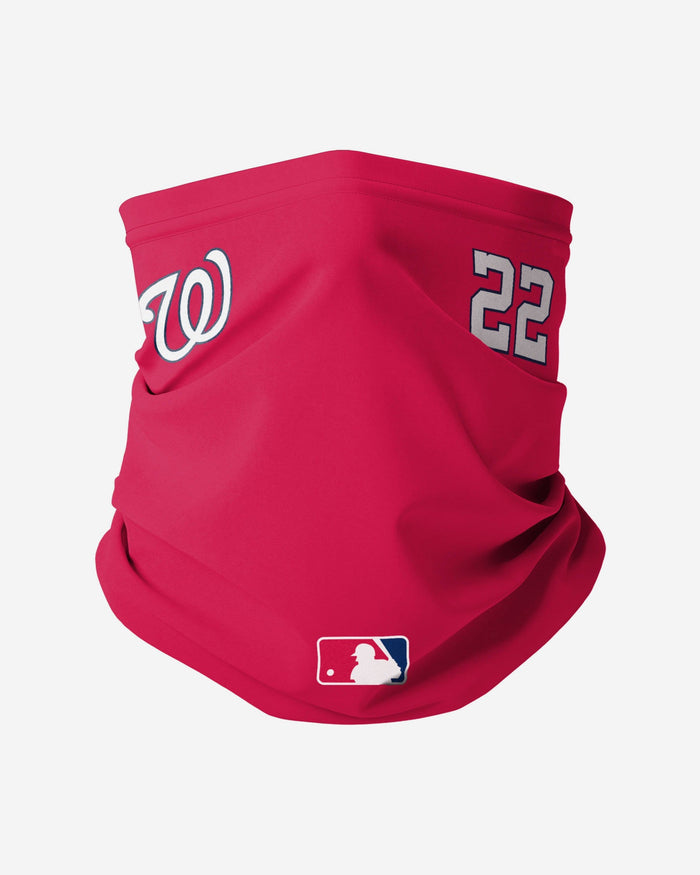 Juan Soto Washington Nationals On-Field Gameday Gaiter Scarf FOCO - FOCO.com