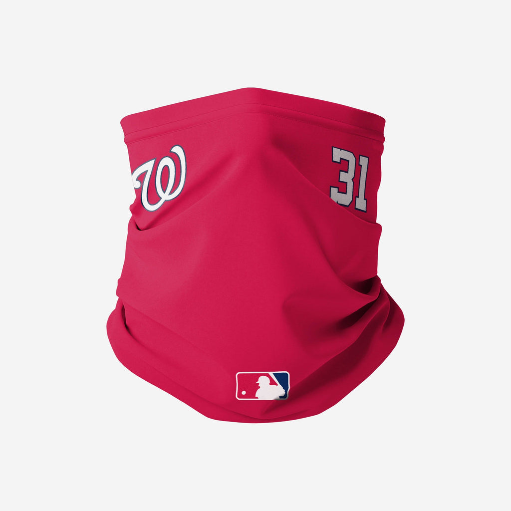 Max Scherzer Washington Nationals On-Field Gameday Gaiter Scarf FOCO - FOCO.com