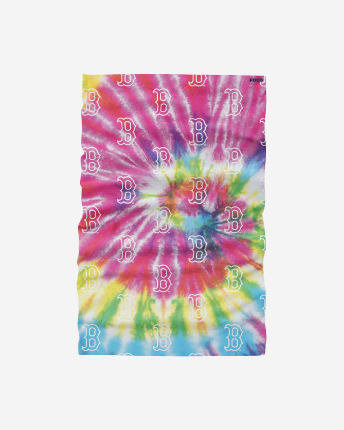 Boston Red Sox Pastel Tie-Dye Gaiter Scarf FOCO - FOCO.com