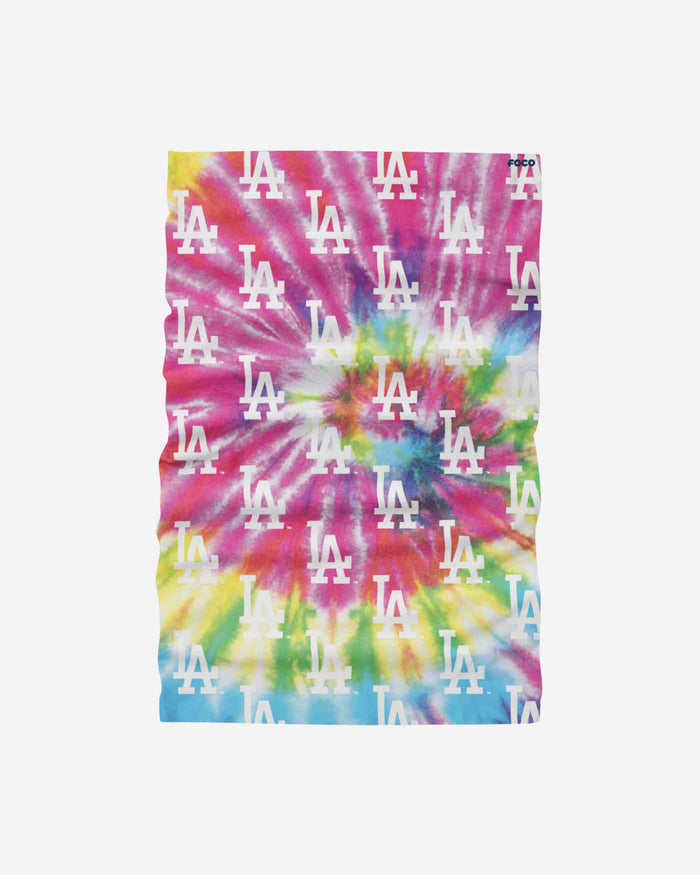 Los Angeles Dodgers Pastel Tie-Dye Gaiter Scarf FOCO - FOCO.com