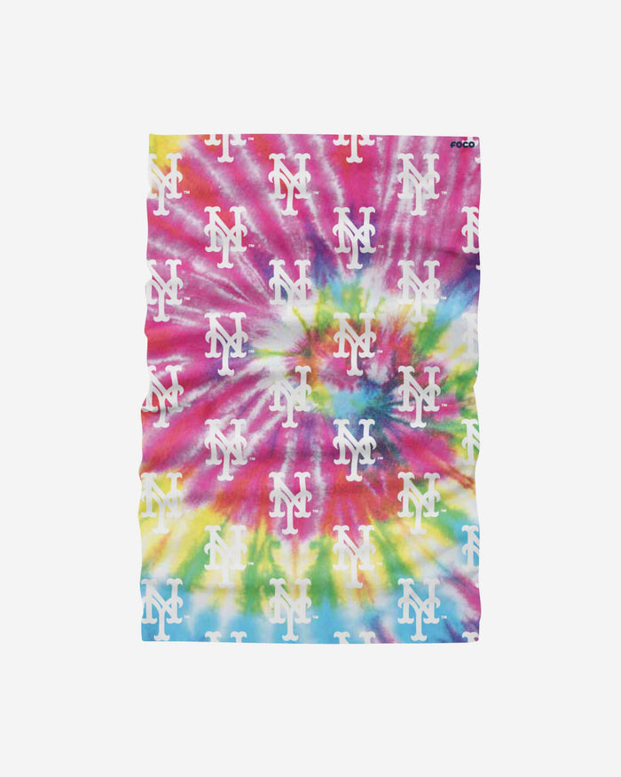 New York Mets Pastel Tie-Dye Gaiter Scarf FOCO - FOCO.com