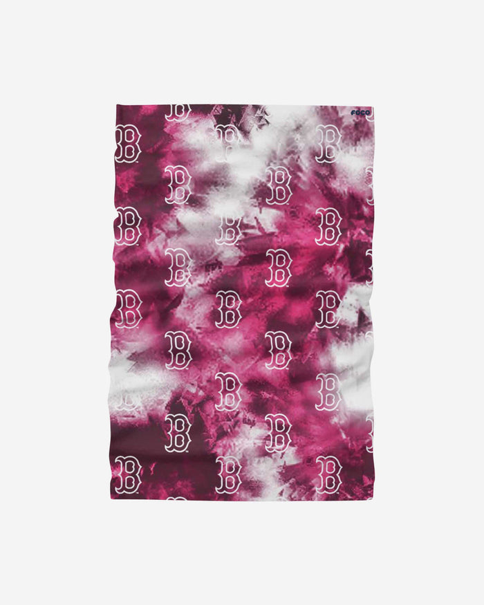 Boston Red Sox Pink Tie-Dye Gaiter Scarf FOCO - FOCO.com