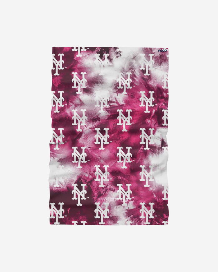 New York Mets Pink Tie-Dye Gaiter Scarf FOCO - FOCO.com