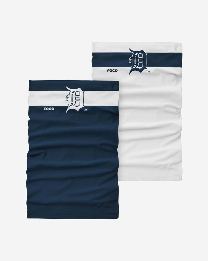 Detroit Tigers Stitched 2 Pack Gaiter Scarf FOCO - FOCO.com