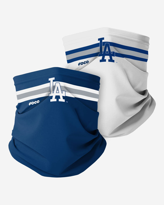 Los Angeles Dodgers Stitched 2 Pack Gaiter Scarf FOCO - FOCO.com