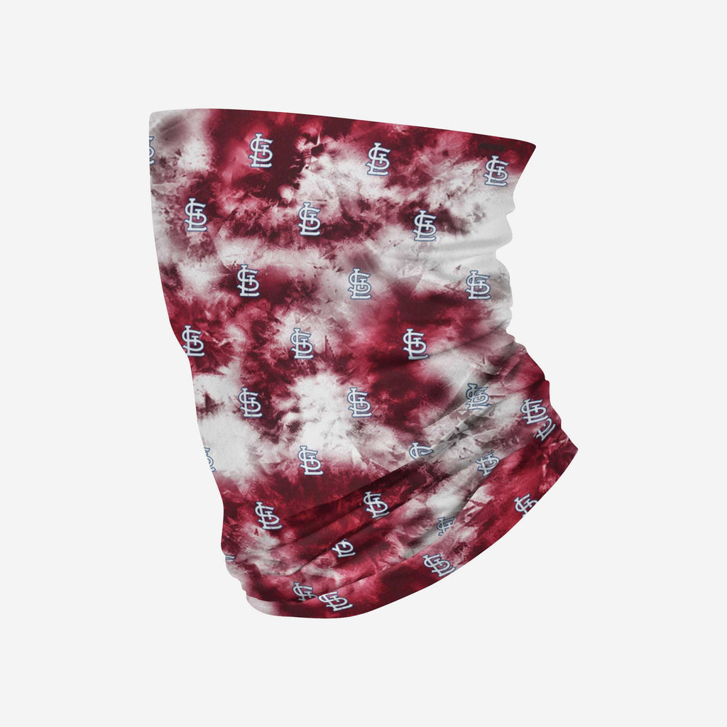 St Louis Cardinals Tie-Dye Gaiter Scarf FOCO - FOCO.com