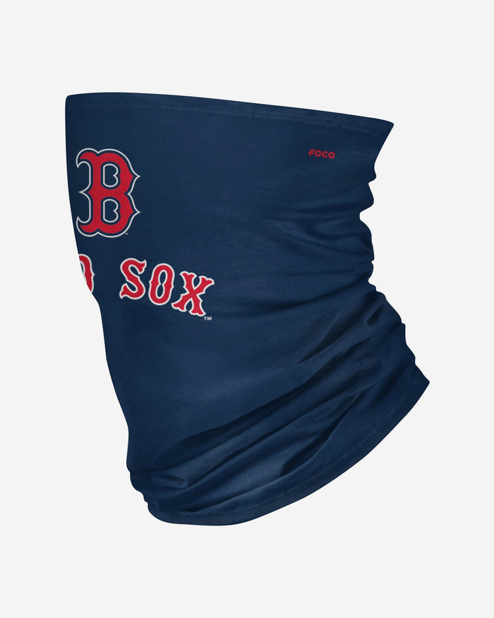 Boston Red Sox Team Logo Stitched Gaiter Scarf FOCO - FOCO.com