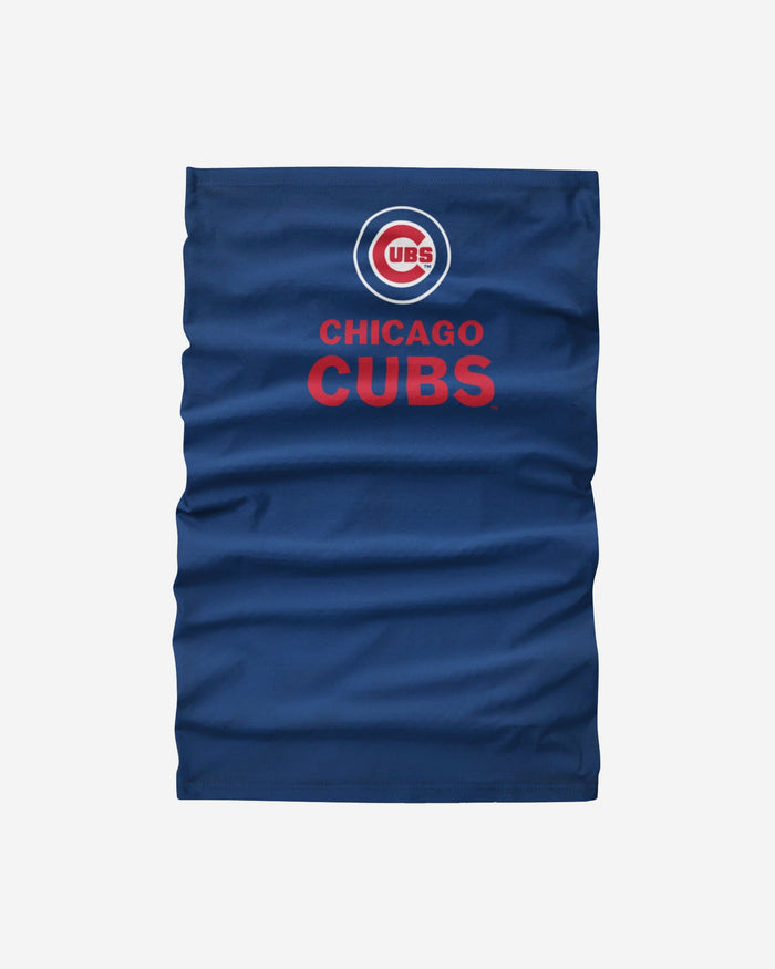 Chicago Cubs Team Logo Stitched Gaiter Scarf FOCO - FOCO.com