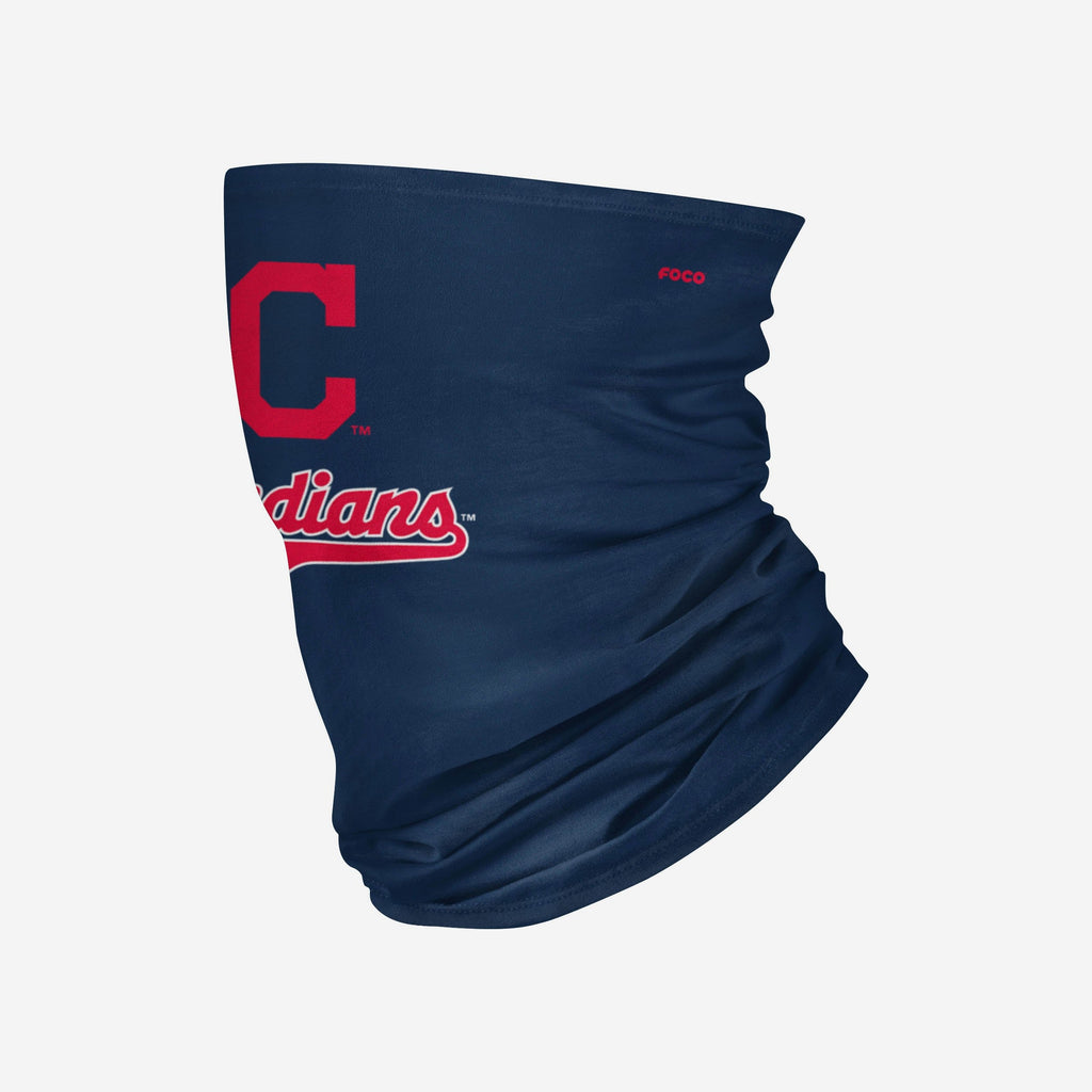 Cleveland Guardians Team Logo Stitched Gaiter Scarf FOCO - FOCO.com